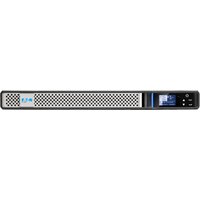 Eaton UPS with black and silver front, LCD display, and vented panel, featuring 6 AC outlets for power backup.