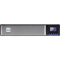 Black Eaton UPS with digital display, perforated front panel, and 8 AC outlets.