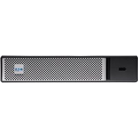 Black Eaton UPS battery with vented front panel and blue logo on left side.