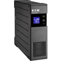Black Eaton Ellipse PRO 850 IEC UPS with digital display, 4 AC outlets, and vertical vented design.