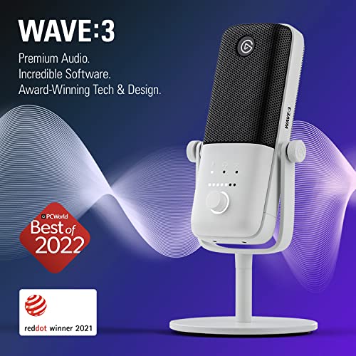 Elgato Wave 3 White Table microphone - image 4