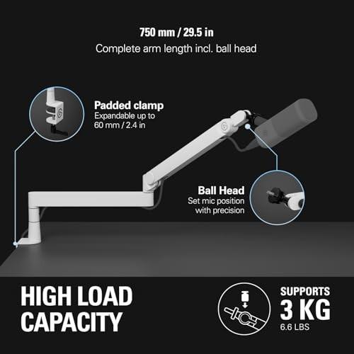 Elgato Wave Mic Arm Pro White - image 4