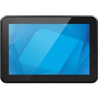 Black Elo Touch Solutions 7" digital signage flat panel with glossy screen and slim bezel.