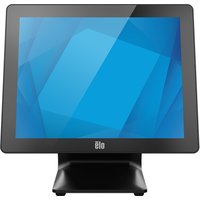 Black Elo Touch Solutions I-Series 3.0 touchscreen monitor with a sleek stand and 15-inch display.