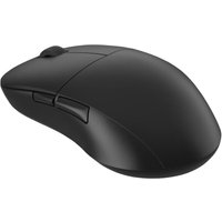 Black Endgame Gear XM2we gaming mouse, right-hand, wireless, USB Type-C, sleek design, two side buttons.