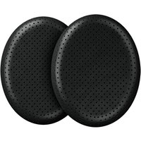 Black EPOS ADAPT 100/C10 leatherette earpads with perforated surface, oval shape, and smooth texture.