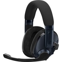 Black EPOS H3PRO Hybrid gaming headset with detachable boom mic and padded ear cups.