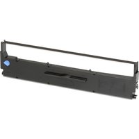 Black Epson nylon printer ribbon cartridge for LX 300/plus, rectangular with a blue knob on the side.