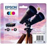 Epson 502 Ink Cartridge Multi Pack (Bk, C, M, Y) 4.6ml + 3x3.3 - image 3