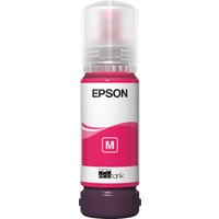 Epson magenta ink cartridge, 70ml, with white label, pink accents, and clear cap.