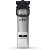 Epson black XL ink cartridge, silver casing, black top, labeled for 5K pages, compatible with Epson WF-C 5890.