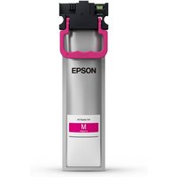 Magenta Epson C13T11D340 XL ink cartridge, rectangular with black top and magenta label, for Epson WF-C 589.