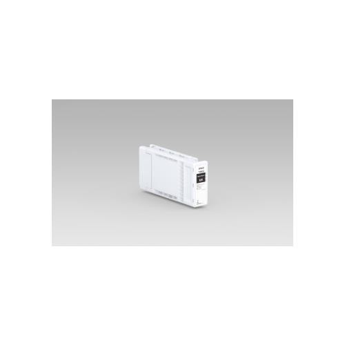 Black matte ink cartridge, 350ml, designed for Epson SC-P printers, featuring a white plastic casing with a label indicating model number and ink type.