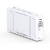 Gray Epson C13T48UE00 ink cartridge, 350ml capacity, rectangular shape, labeled for SC-P 8500 printer.