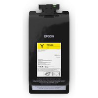 Epson yellow ink cartridge C13T53A400, 1600ml capacity, black casing with yellow label for Epson SC-T 770 printer.