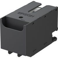 Black Epson C13T671500 ink waste box with rectangular shape and Epson logo on top, compatible with WF-C 4810/38.