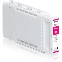 Epson magenta ink cartridge C13T69230N, rectangular white casing, 110ml capacity for SC-T 3000 printer.