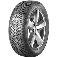 Falken EUROALL SEASON AS210 tire, 195/55 R16 87V, black with detailed tread pattern and silver alloy wheel.