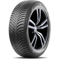 Falken EuroAll Season AS210 tyre, 165 60 15 81T XL, black with detailed tread pattern and silver-accented rim.