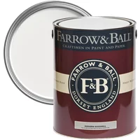 Farrow & Ball Modern Eggshell paint can, 2.5L, Wevet No. 273, maroon label with beige band and logo.