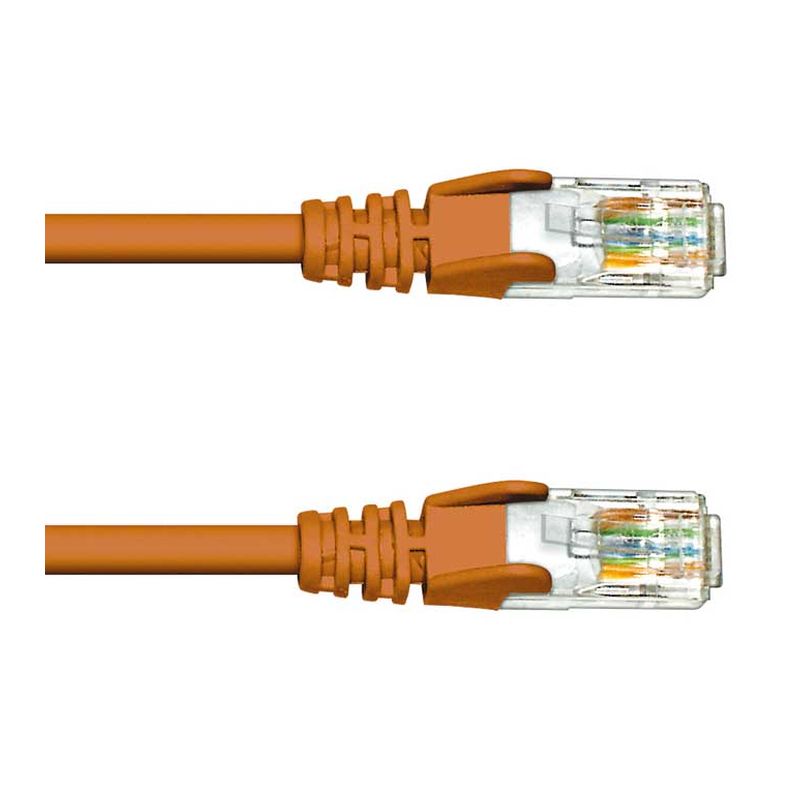 Grey FDL CAT.6a S-FTP stranded patch cable in a 305m box, featuring durable LSZH material and clear connectors with visible internal wiring.