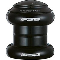 Black FSA Orbit X Road threadless headset with white logo and smooth, rounded design.