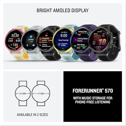 Garmin Forerunner 570 3.56 cm (1.4") AMOLED 47 mm Digital 454 x 4 - image 5