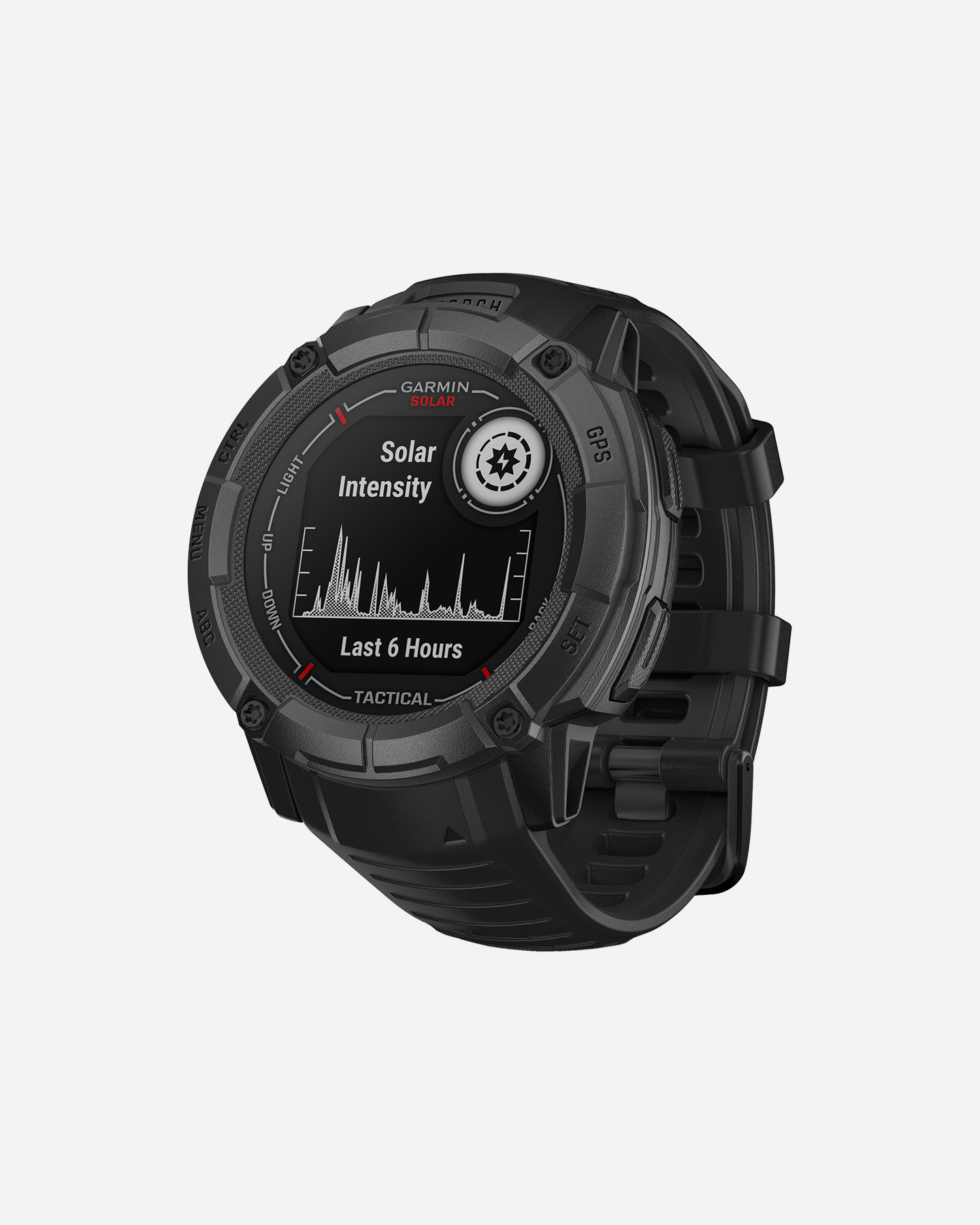 Garmin Instinct 2X SOLAR GPS 50mm Smartwatch, Larger Rugged watch, Tactical edition, Built-in Sports Apps & Health Monitoring, Dedicated Tactical Features, up to 40 days Battery Life, Black - image 3