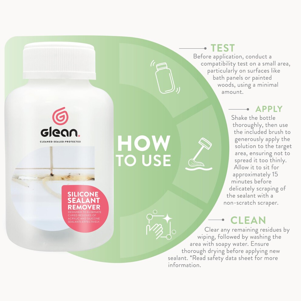 Glean Silicone Sealant Remover 250ml - image 3