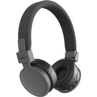 Black Hama Freedom Lit III wireless headset with cushioned ear cups and adjustable headband, Bluetooth and USB Type-C.