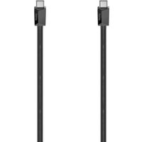 Black Hama USB 3.2 Gen 2 cable, 1 meter, with USB-C connectors on both ends.
