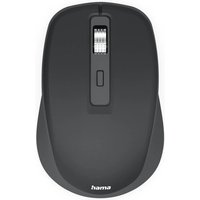 Black Hama WM-450 right-hand wireless mouse with scroll wheel, Bluetooth, and optical sensor.