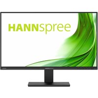 Black Hannspree 23.8" Full HD LED monitor with slim bezels and rectangular stand.