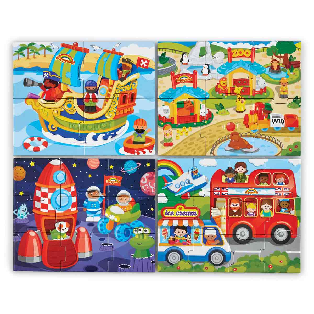 Happyland 4 in 1 Puzzles - image 2