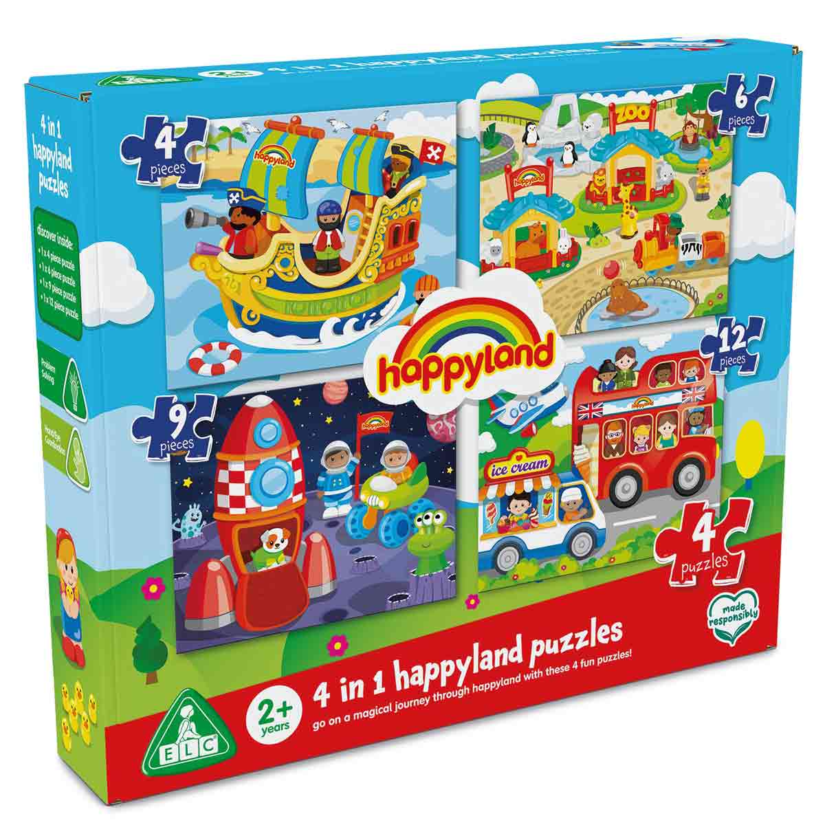 Happyland 4 in 1 Puzzles - image 3