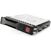 HPE 2.5" internal solid state drive with black casing, red latch, and visible connector pins.