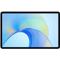 Space Grey Honor Pad X9 11.5-inch tablet, 128GB, 5G, with thin bezels and a vibrant blue and yellow swirl display.