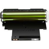HP 120A Original Laser Imaging Drum, cylindrical green drum with black casing and white end caps