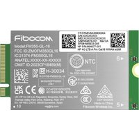 HP 4G LTE-A Pro Cat16 WWAN card, silver with green edge, featuring multiple certification logos and technical details.