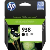 HP 4S6X8PE/938 black printhead cartridge, green and black packaging, 1.45K pages yield, HP logo on top.