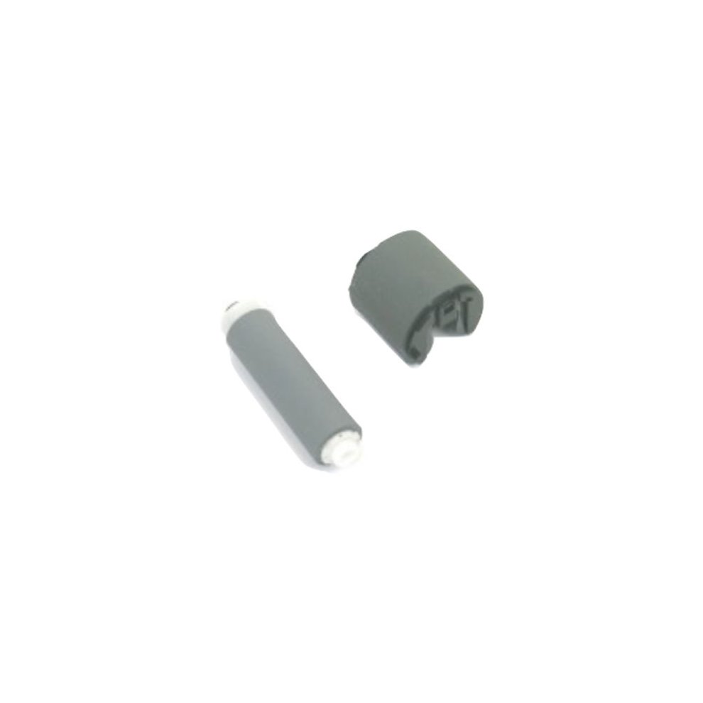 Gray printer/scanner roller spare part with a cylindrical shape and a white end, designed for HP B5L24-67905 models, featuring a smooth surface and durable material.