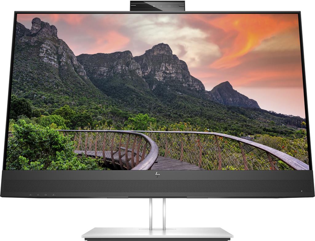 HP E27m G4 QHD USB-C Conferencing Monitor 68.6 cm (27") 2560 x 1440 pixels Quad HD LCD 5 ms Black Silver - image 2
