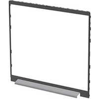 Black HP P02305-001 laptop bezel with rectangular frame and silver bottom edge.