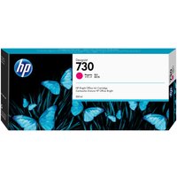 HP magenta ink cartridge 300ml, DesignJet T 1600/1700, box with blue butterflies and HP logo.