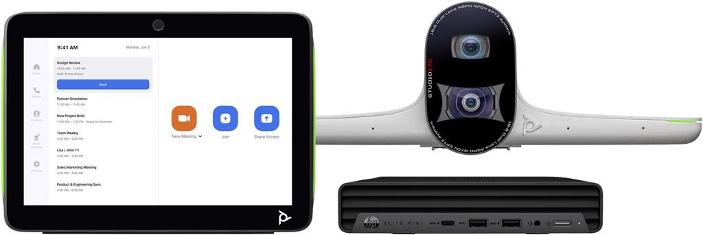 HP Poly Poly Studio Large Room Bundle for Zoom Rooms: Studio E70 Smart - image 2