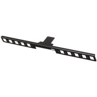 Black HP Poly Studio USB VESA Mount with rectangular cutouts and central bracket attachment.