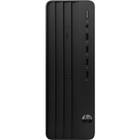 Black HP Pro 290 G9 SFF PC with vertical grooves, USB ports, and power button on front panel.