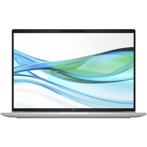 Silver HP ProBook 465 G11 laptop with a 16-inch WUXGA display, featuring an AMD Ryzen 5 processor, 16 GB DDR5 RAM, 512 GB SSD, and Wi-Fi 6E connectivity.