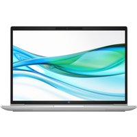 Silver HP ProBook G11 laptop with 14" WUXGA display, thin bezel, and sleek design.