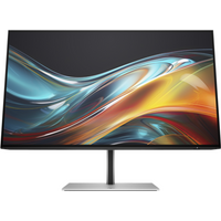 HP Series 7 Pro 23.8" IPS Full HD Monitor with slim bezels, sleek silver stand, and vibrant display.